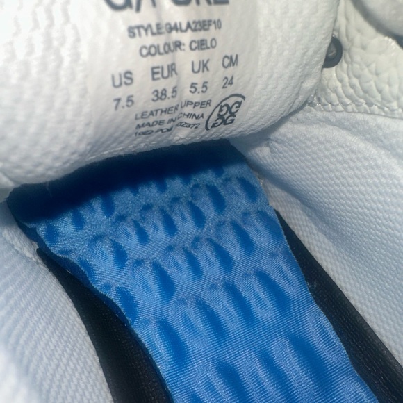 G/Fore Tuxedo Gallivanter Golf Shoes White Blue Womens Size 7.5 New - Picture 8 of 8